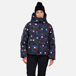 VESTE DE SKI W VENTINA PR DOWN JKT DARK NAVY