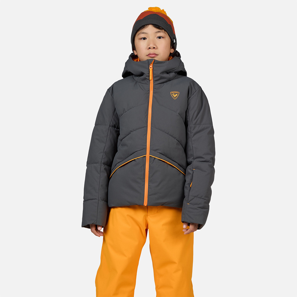 SKIJACKETS BOY SIZ JKT ONYX GREY