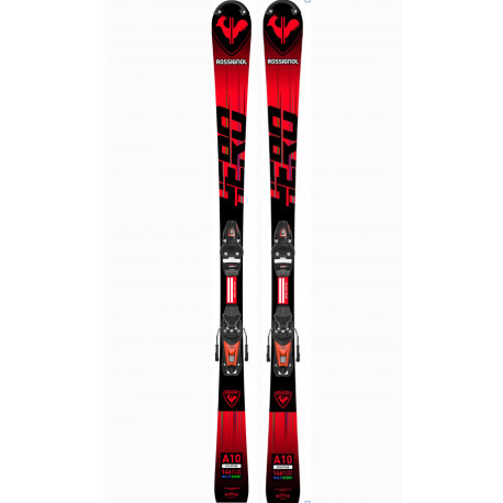 SKI HERO ATHLETE MULTIEVENT + BINDINGS NX 7 GW LIFTER B73 BLK HOT RED