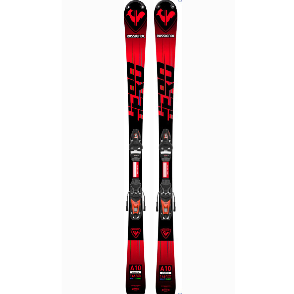 SKI HERO ATHLETE MULTIEVENT + BINDUNGEN NX 7 GW LIFTER B73 BLK HOT RED