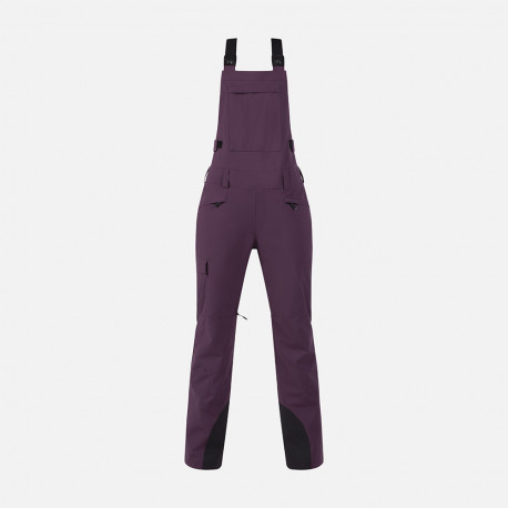 SKI PANT W RELAX BIB MULBERRY