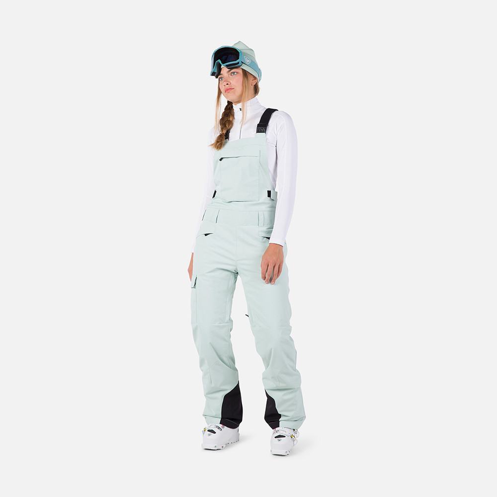 SKI PANT W RELAX BIB STEAM