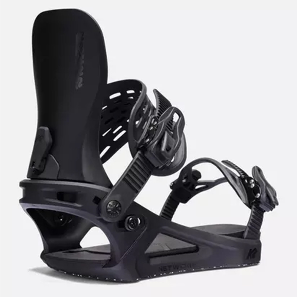 SNOWBOARD BINDINGS NETWORK BLACK