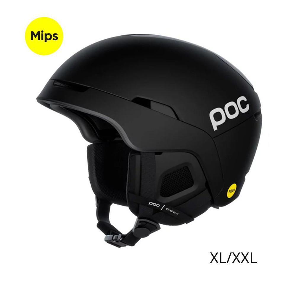 CASCO DA SCI OBEX MIPS NERO URANIO OPACO