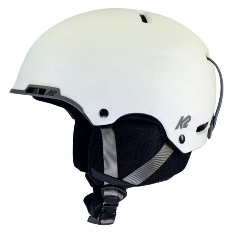 CASQUE DE SKI MERIDIAN MATTE PEARL WHITE