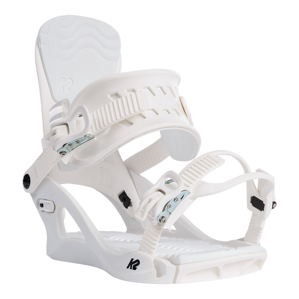 FIJACIONES DE SNOWBOARD CASSETTE WHITE