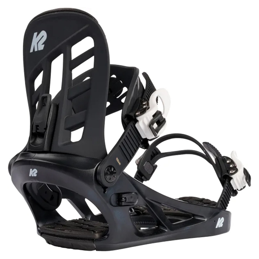 SNOWBOARD BINDINGS YOU+H BLACK