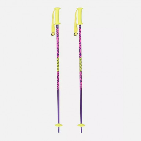 SKI POLES CHARM PURPLE