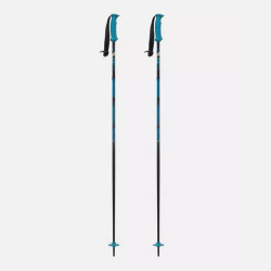 SKI POLES STYLE ALUMINUM BLUE