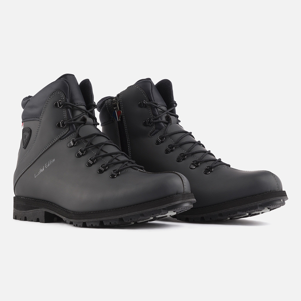 CHAUSSURES 1907 CHAMONIX BLACK RUBBER LE