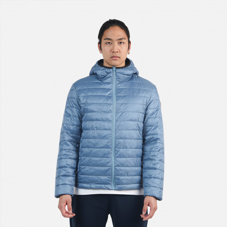 DAUNENJACKE ROSSI LIGHT HOOD JKT BLUE YONDER