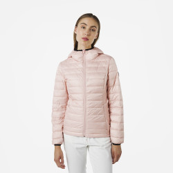 GIACCA W ROSSI LIGHT HOOD JKT POWDER PINK