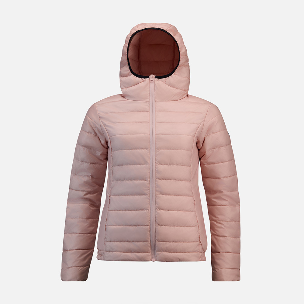 CHAQUETA W ROSSI LIGHT HOOD JKT POWDER PINK