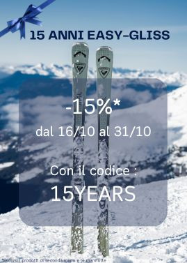 15 anni Easy Gliss